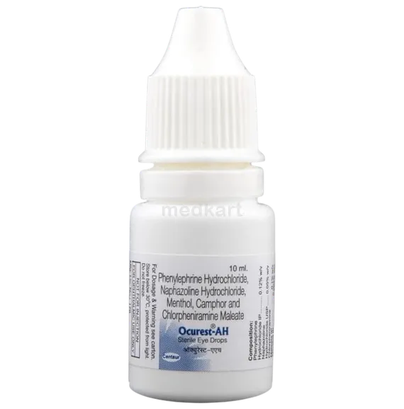 ocurest ah eye drops 10 ml